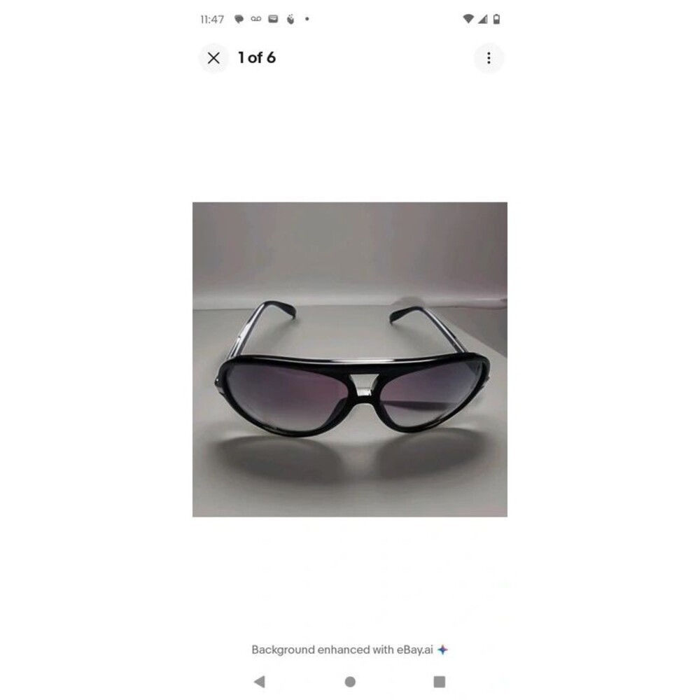 Marc by Marc Jacobs Men's 276/S Black Sunglasses Made In Italy 100% Damaged Case